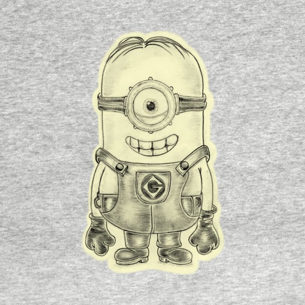 Minion Drawing by Ricardo77